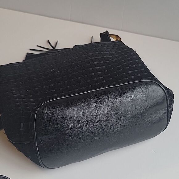 Sharif Woven Leather Bag - Picture 14 of 16